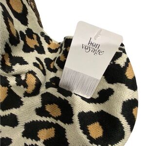 Bon‎ Voyage Leopard Print Scarf